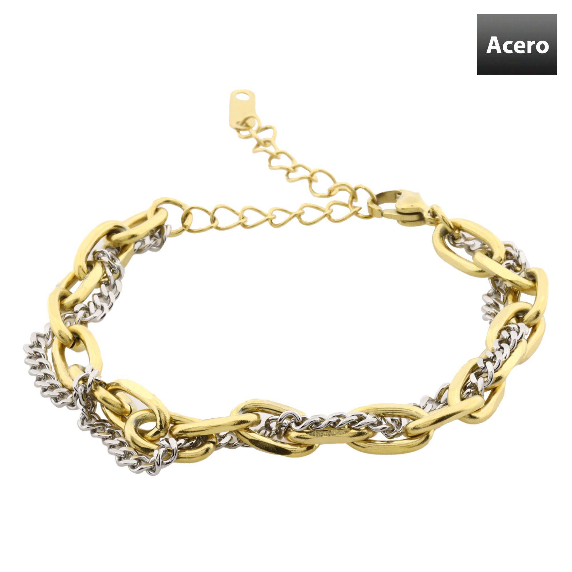 Pulsera Elle Fusion Dos Cadenas
