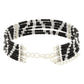 Pulsera Gabrielle Pyrabeads Combinacion Negro/Plata