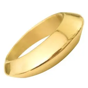 AN LISO MEDIA LUNA , ACERO DORADO