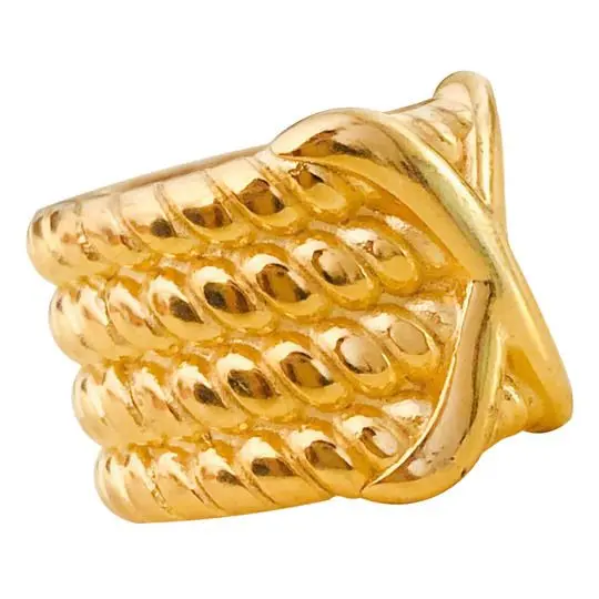 AN SOGUILLAS CON CRUZ, ACERO DORADO