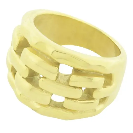 AN TRES ESLABONES, ACERO DORADO