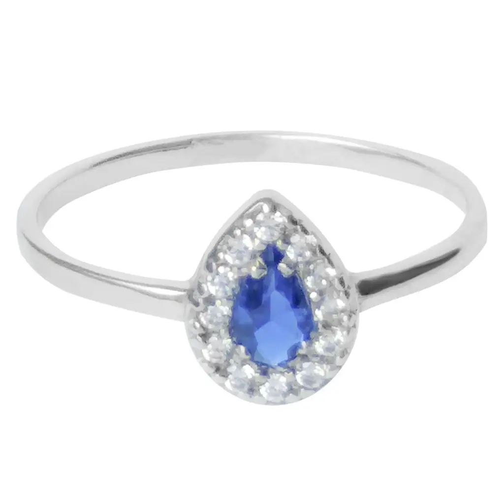 AN GOTA AZUL, PLATA RODIZADA