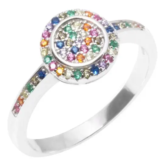 AN CIRCULO DOBLE, COLORES,