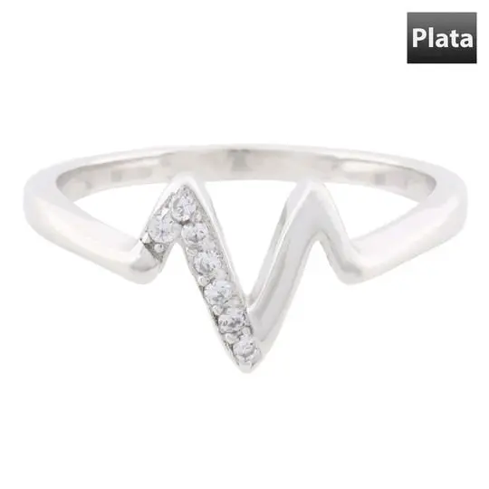 AN PULSO CON ZIRCONIAS, PLATA .925