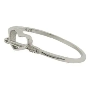 [212219] AN CORAZÓN CUPIDO, PLATA RODIZADA