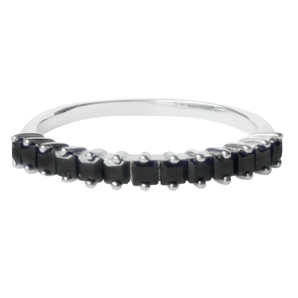 AN BAGUETTS NEGRAS, PLATA RODIZADA