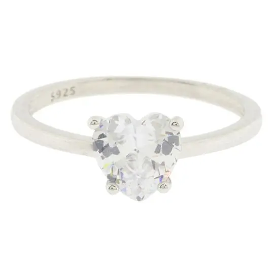 SOL. CORAZÓN, PLATA RODIZADA