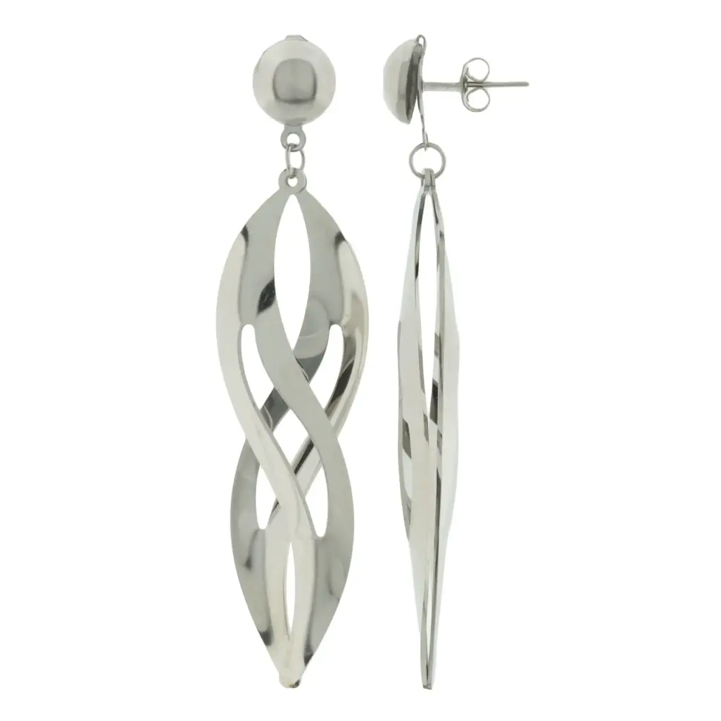 ARETES CARAMELO, ACERO