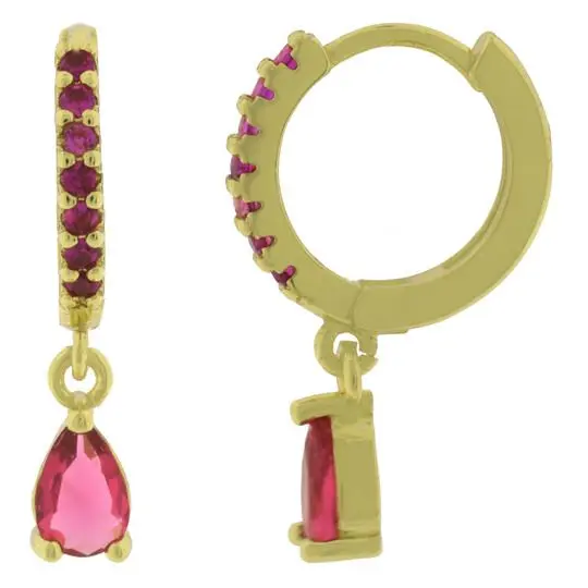 HUG GOTA ROJA, ACERO DORADO