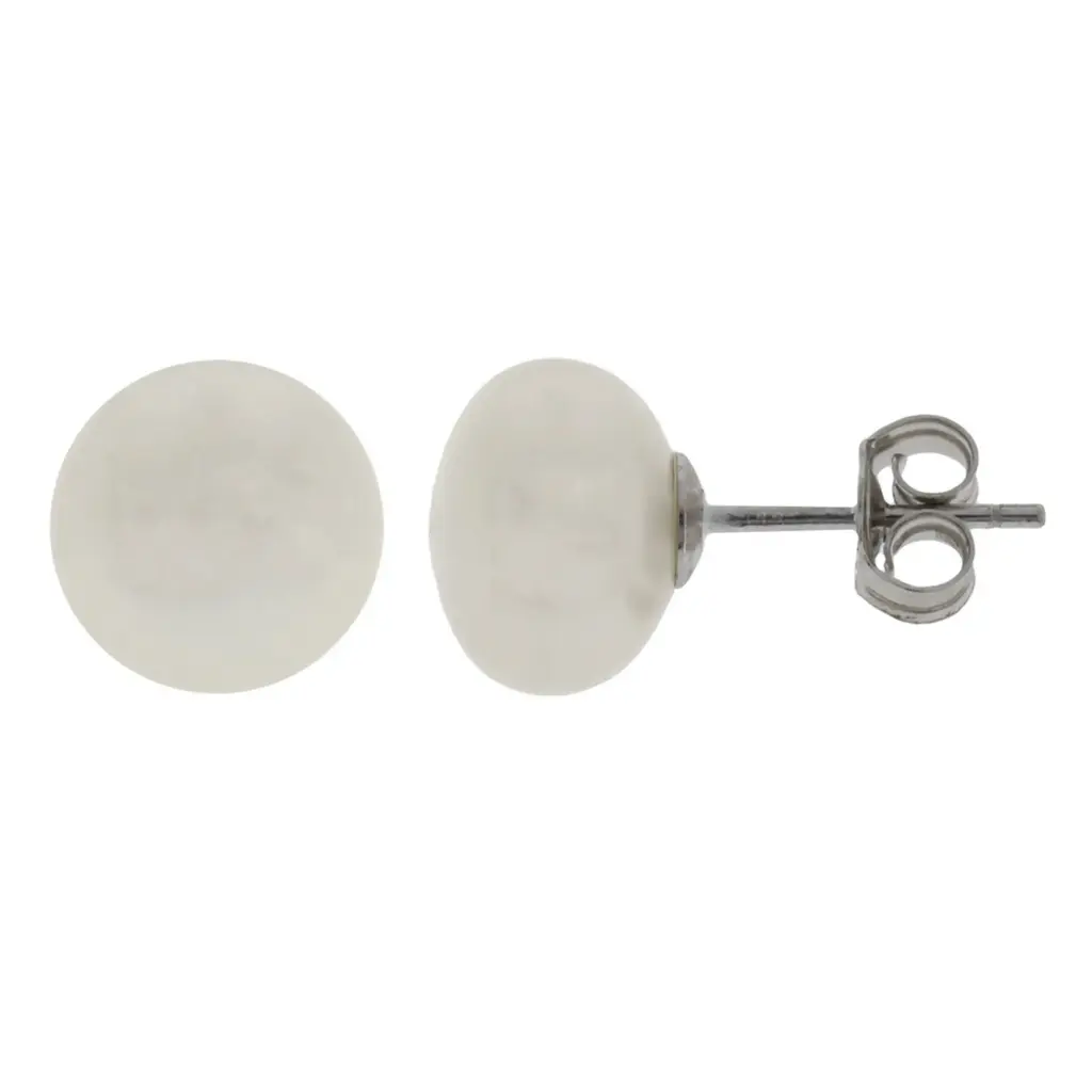 ARETES PERLAS CHICAS, PLATA