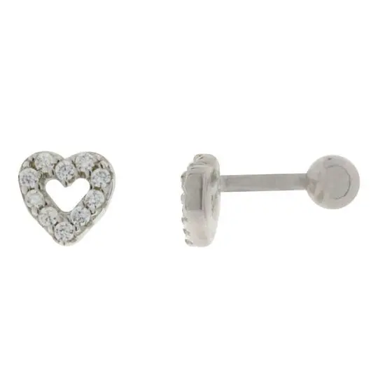 BR SILUETA CORAZÓN PAVÉ