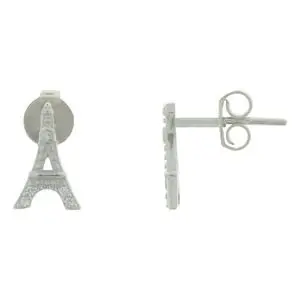 ARETES TORRE EIFFEL, PLATA .925
