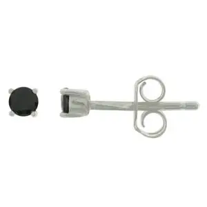 ARETES PIEDRA NEGRA MINI
