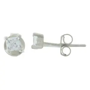ARETES PIEDRA CUADRADA