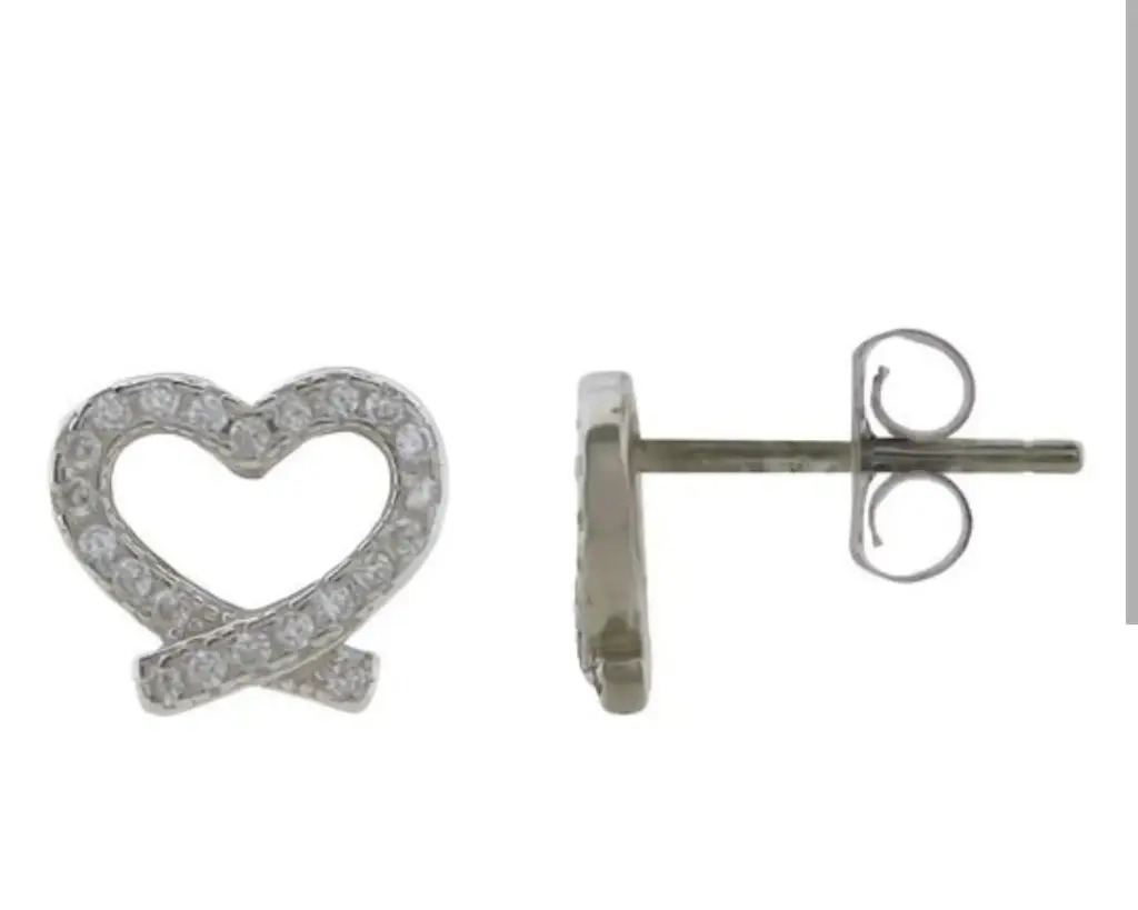 AR CORAZONES CALADOS, PLATA RODIZADA