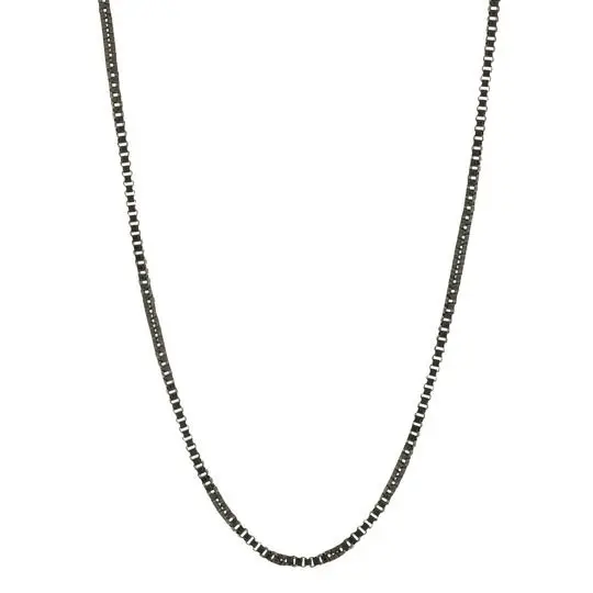 CADENA VENECIANA, ACERO NEGRO