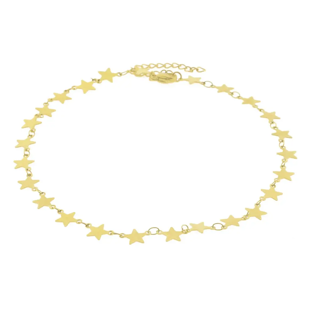 COLLAR ESTRELLAS, ACERO