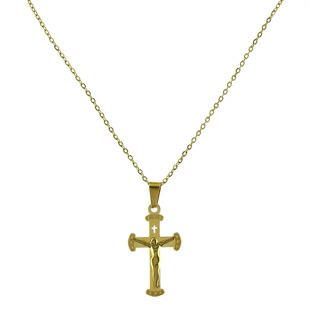 CRISTO DORADO, ACERO