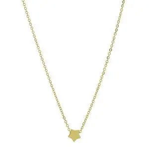 COLL ESTRELLA MINI, ACERO DORADO