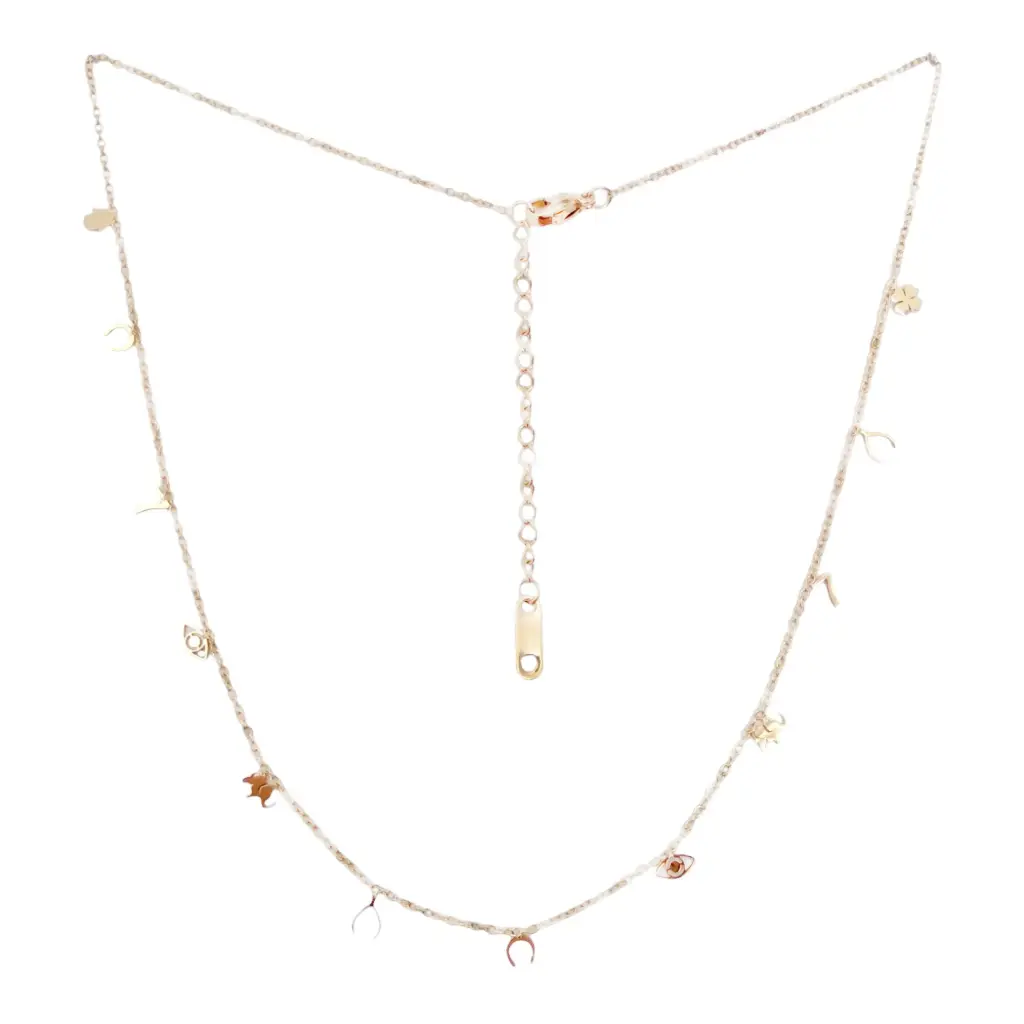 COLL DIJES DE LA SUERTE, ACERO DORADO