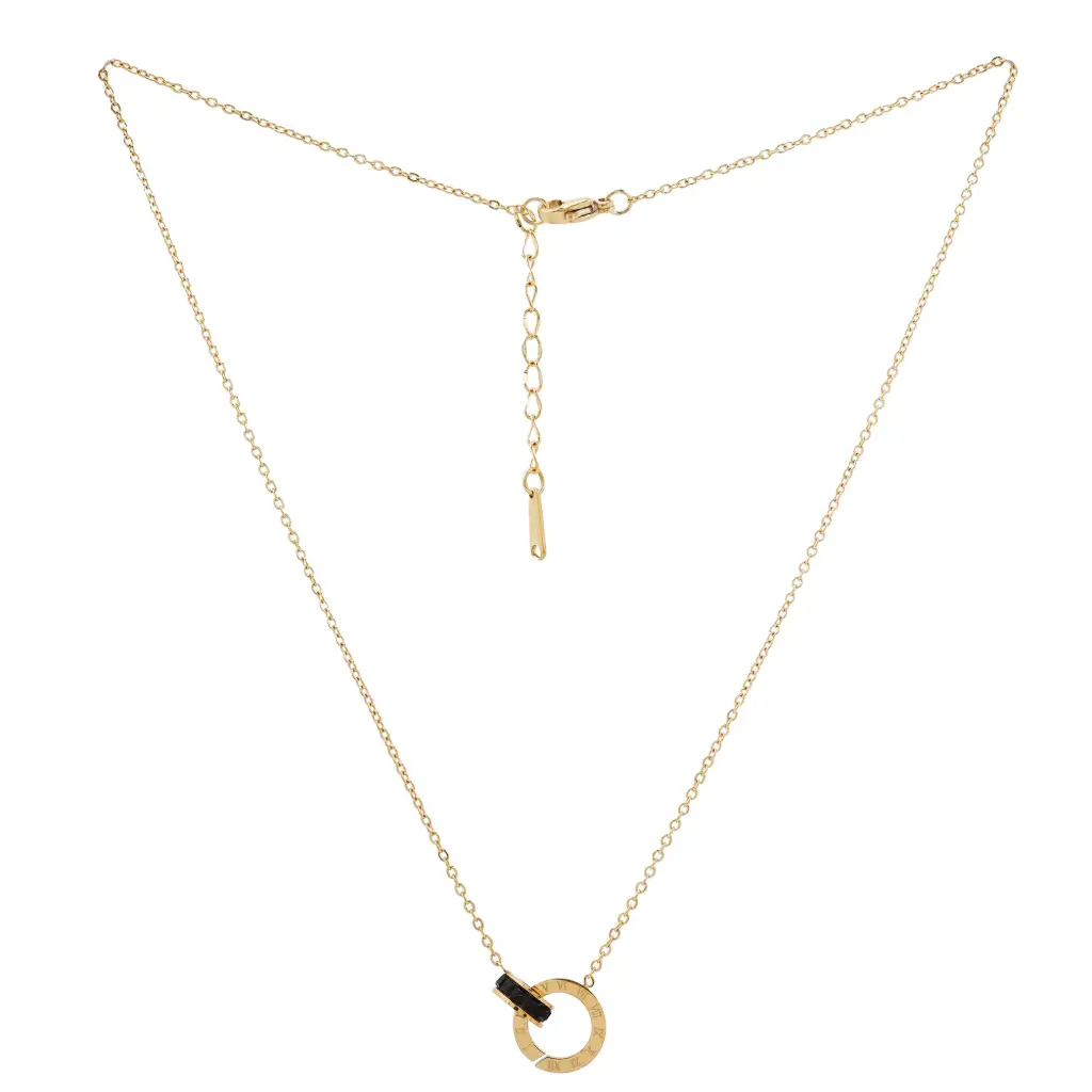 COLL NUMEROS ROMANOS, ACERO DORADO