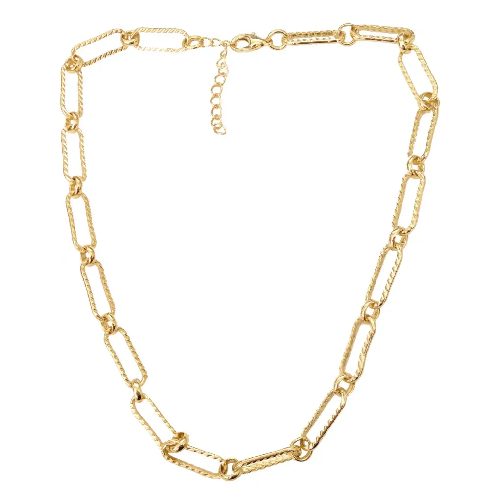 CADENA MILAN TROQUELADA, CHAPA