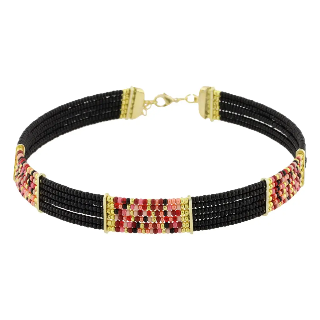 GARG CHAQUIRAS NEGRAS Y ROJAS