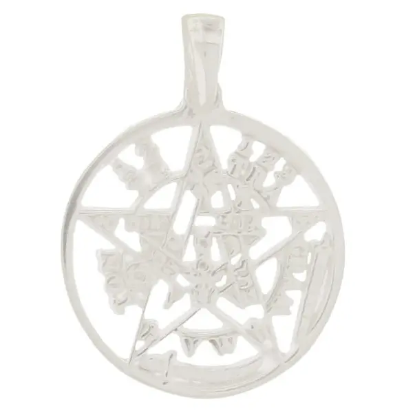 TETRAGRAMATON 1.8 cm, PLATA .925