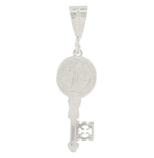 MED LLAVE SAN BENITO, PLATA .925