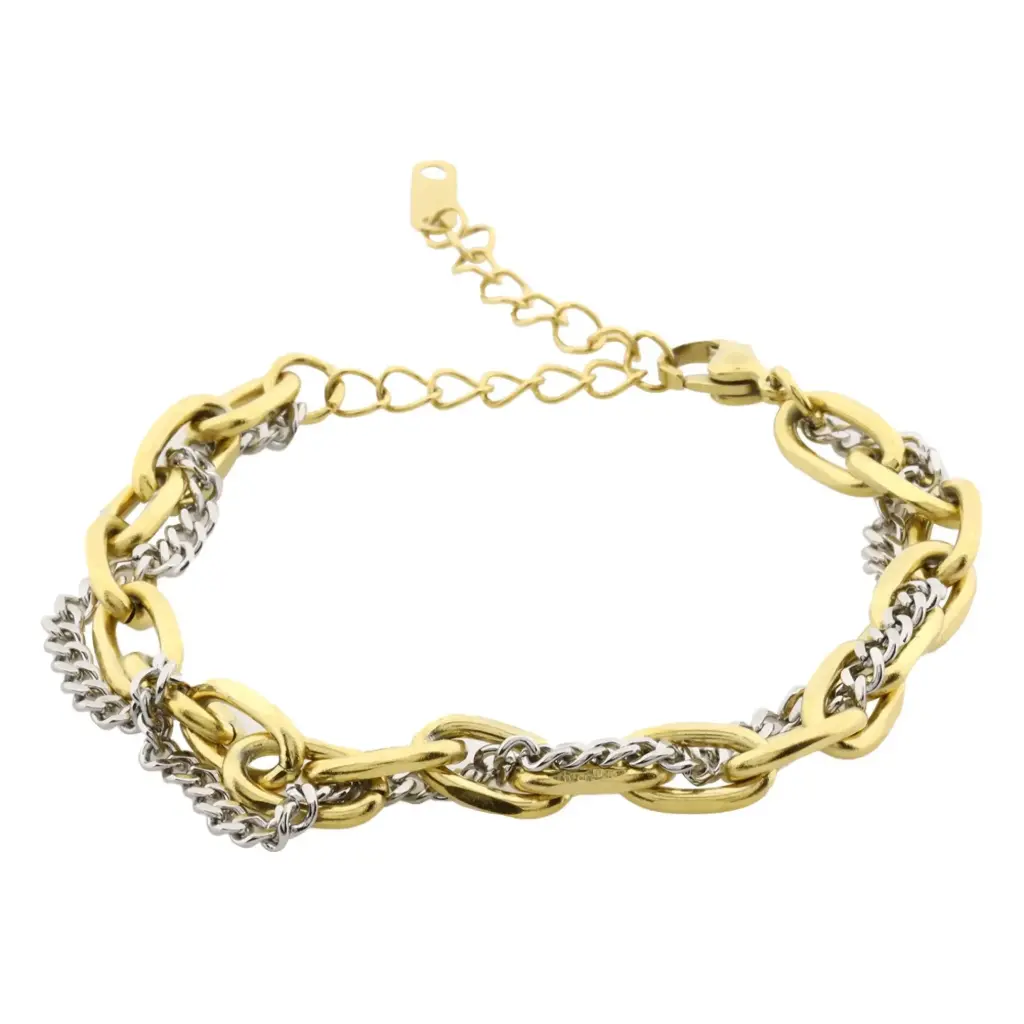 PULS. DOBLE CADENA, ACERO