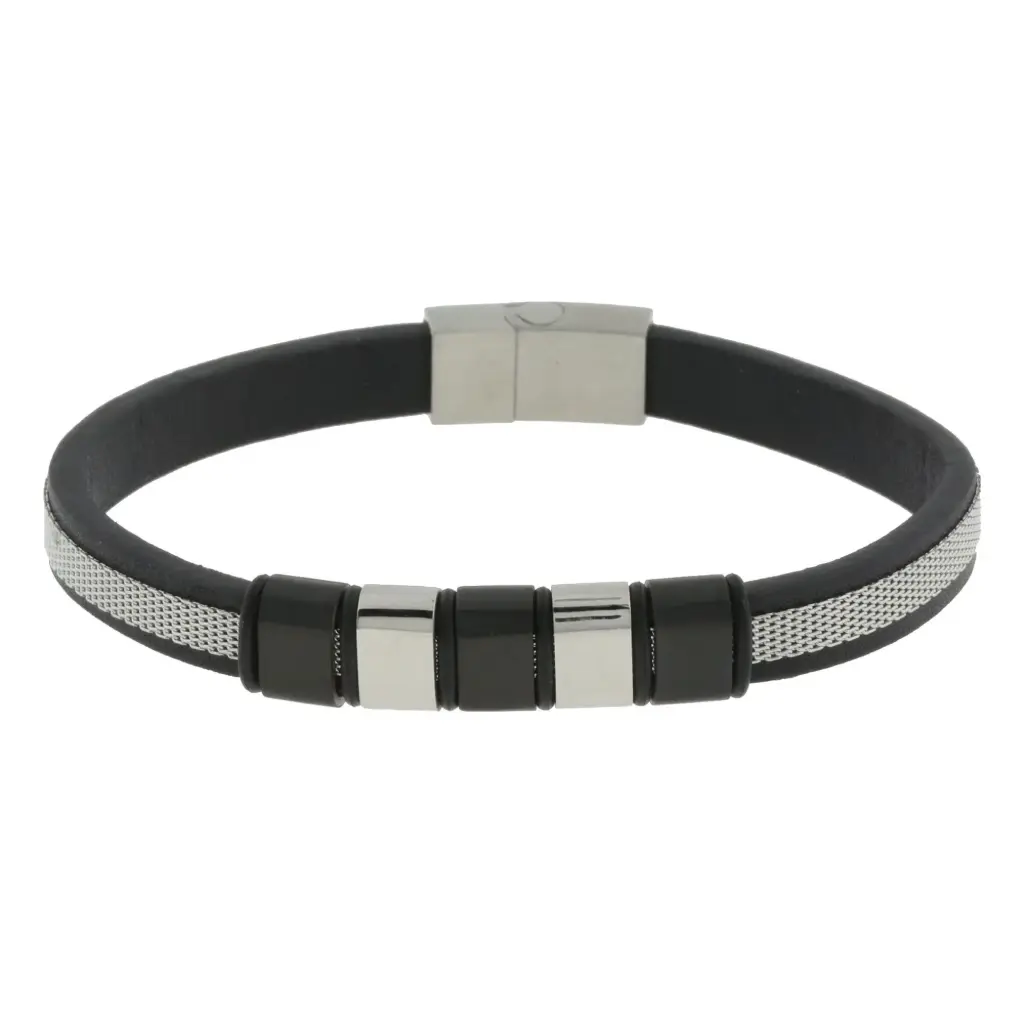 PULS CAUCHO Y ACERO TRES ESLABONES, ACERO