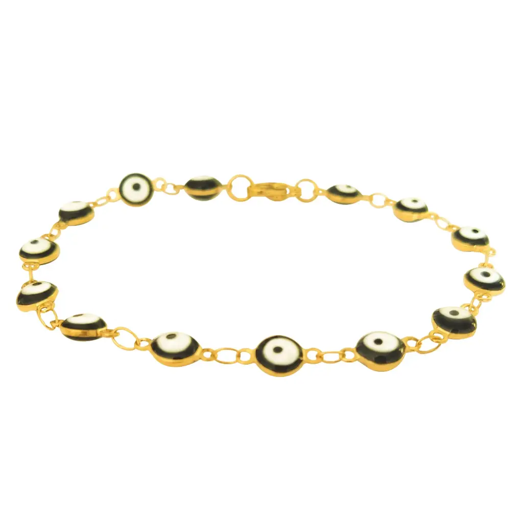 PULS OJITOS NEGROS, ACERO DORADO