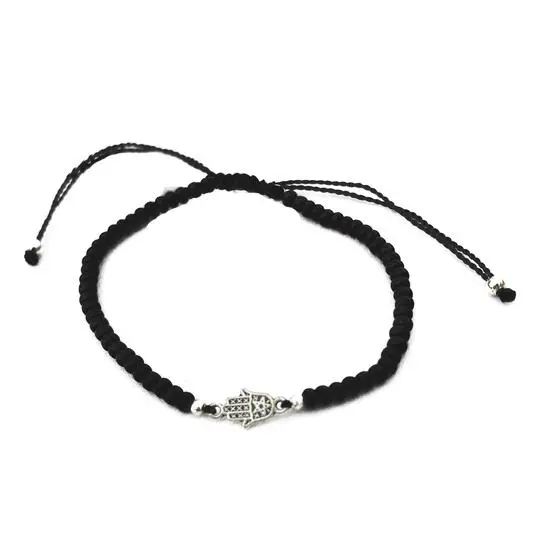 PULS CHAQUIRA NEGRA CON HAMSA