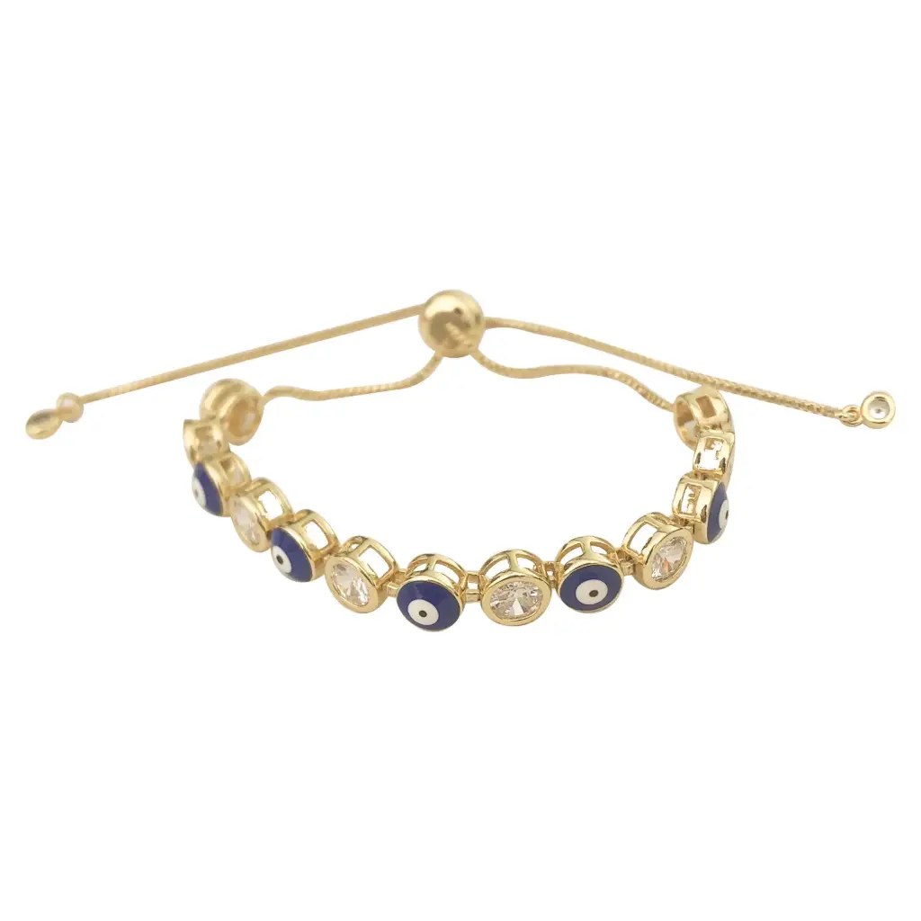 PULS. OJITOS AZULES Y ZIRCONIAS, CHAPA