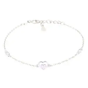 PUL. CORAZÓN CALADO, PLATA RODIZADA