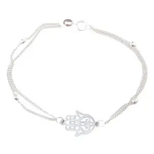 PULS. HAMSA CALADA, PLATA .925