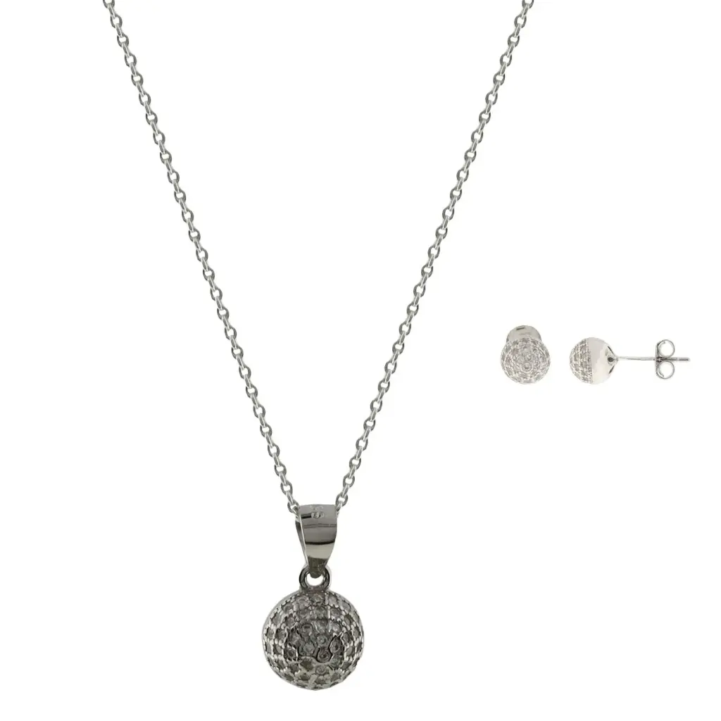 SET ESFERA PLATINADA
