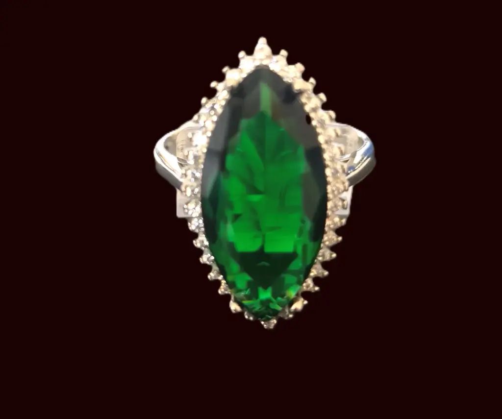 AN MARQUIZ VERDE, PLATA RODIZADA