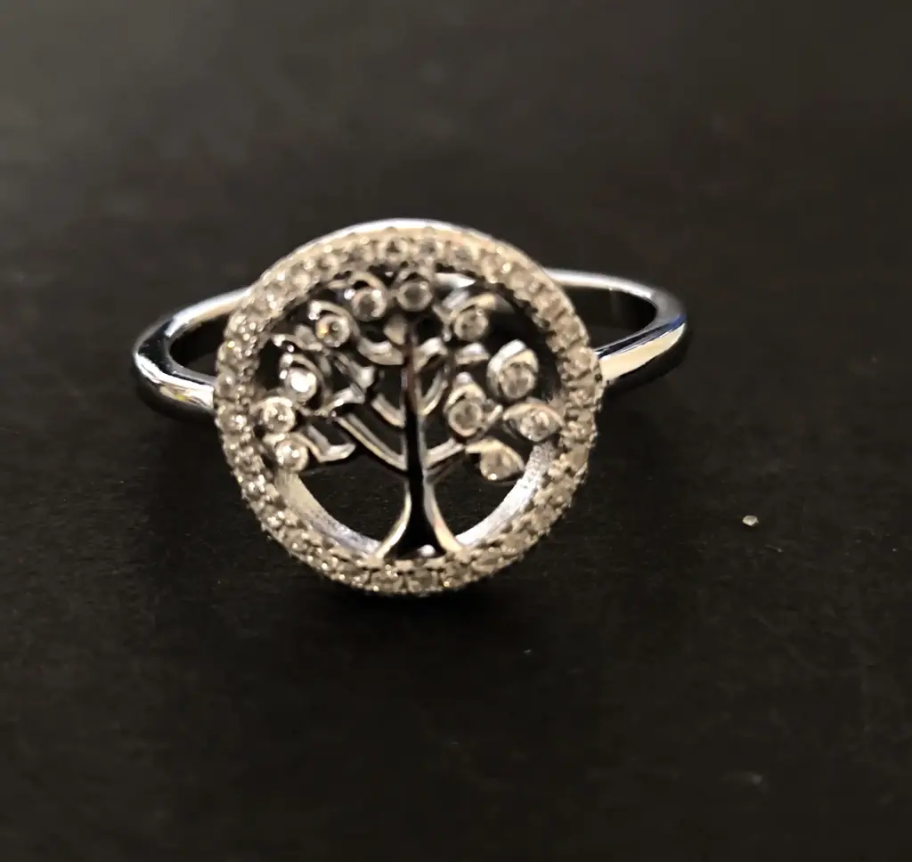 AN ARBOL PAVÉ, PLATA RODIZADA