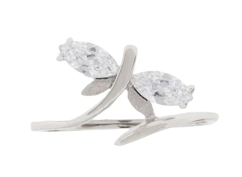AN LIBELULA ALAS CRISTAL, PLATA .925