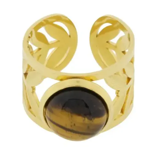 [316016] AN OJO DE TIGRE, ACERO DORADO