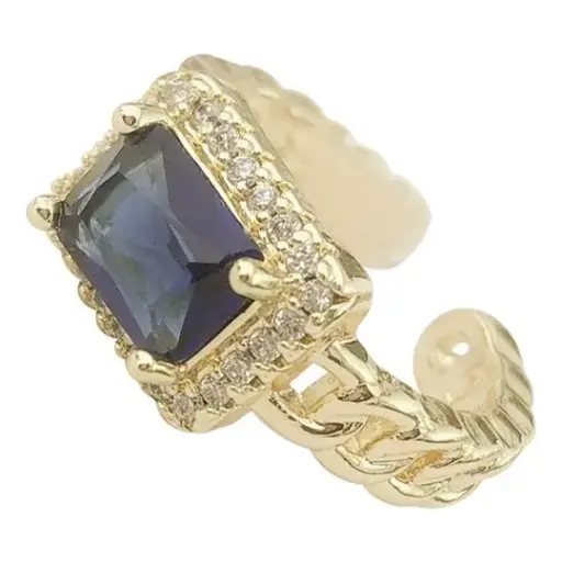 [412001] AN AJUSTABLE CUADRO AZUL CADENA, CHAPA