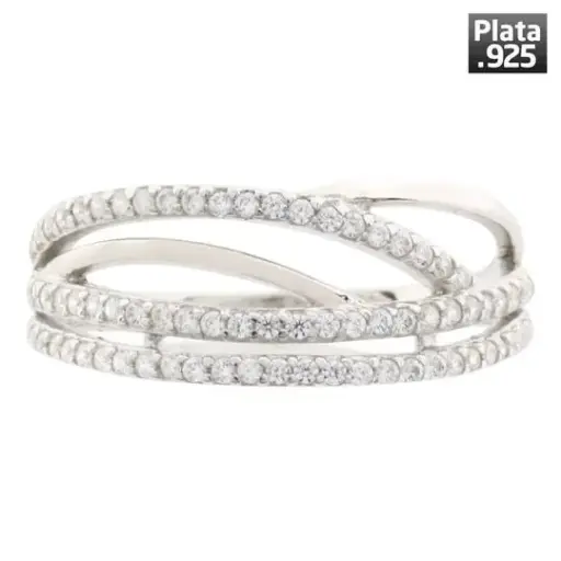 [211019] AN ARCOS, PLATA .925 RODIZADA