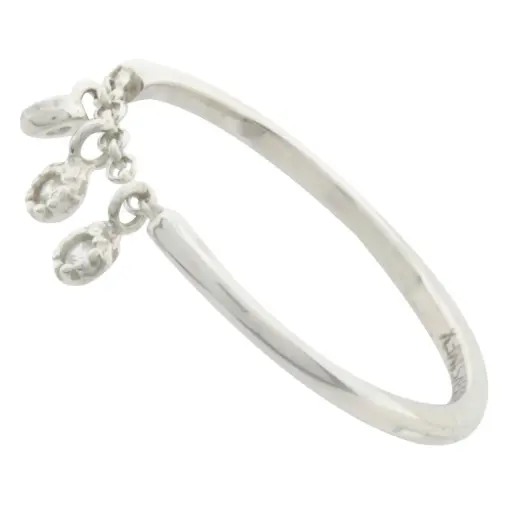 [211033] AN TRES PIEDRAS COLGANTES, PLATA RODIZADA