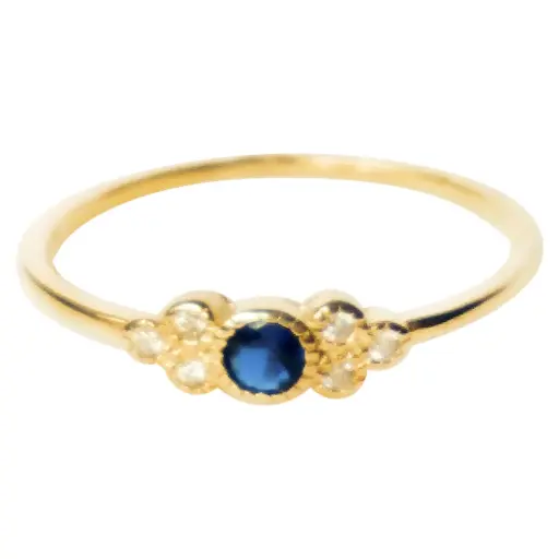 [211042] AN TRESILLO NUBE AZULO, PLATA CHAPADA