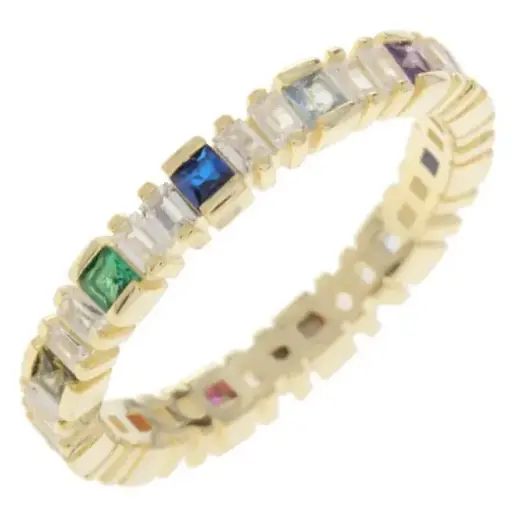 [212062] AN CUADROS COLORES, PLATA CHAPADA