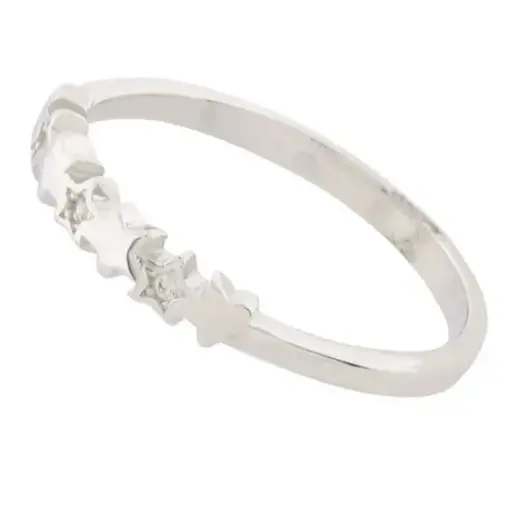 [212125] AN LINEA ESTRELLAS, PLATA .925