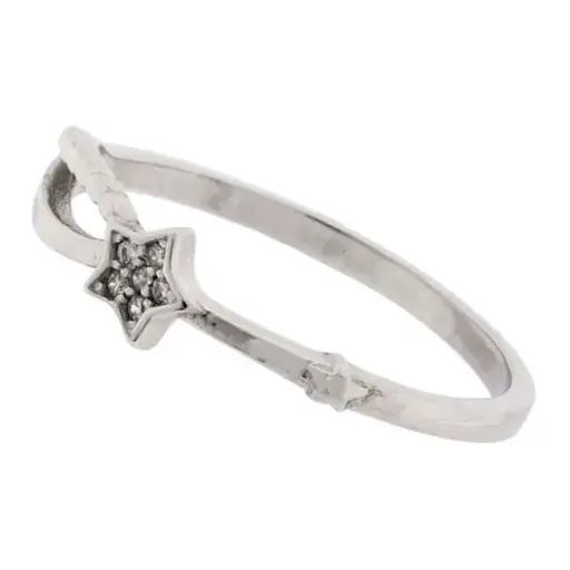 [212188] AN ONDAS ESTRELLA, PLATA RODIZADA