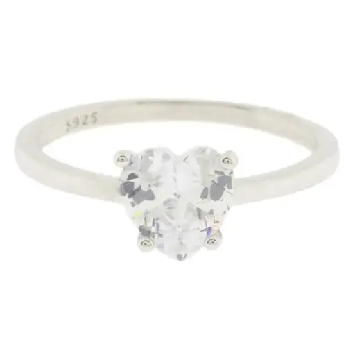 [212249] SOL. CORAZÓN, PLATA RODIZADA