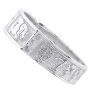 [214022] AN DE LA SUERTE, PLATA .925, CON BAÑO DE RODIO